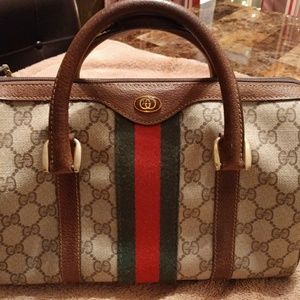 Authentic Gucci Accessory Boston Bag